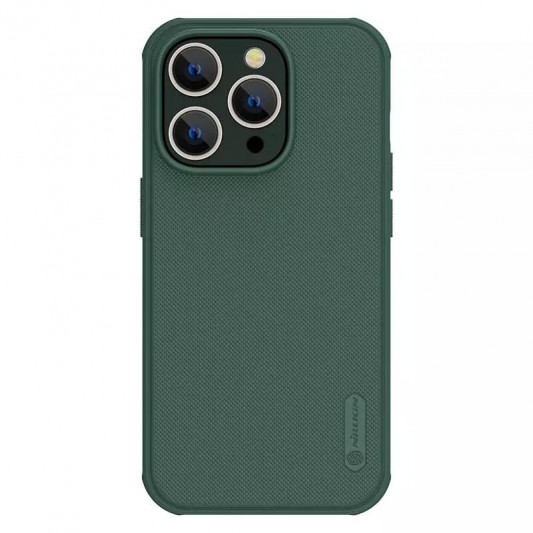 Чохол Nillkin Matte Pro для Apple iPhone 15 Pro (6.1") Зелений / Deep Green