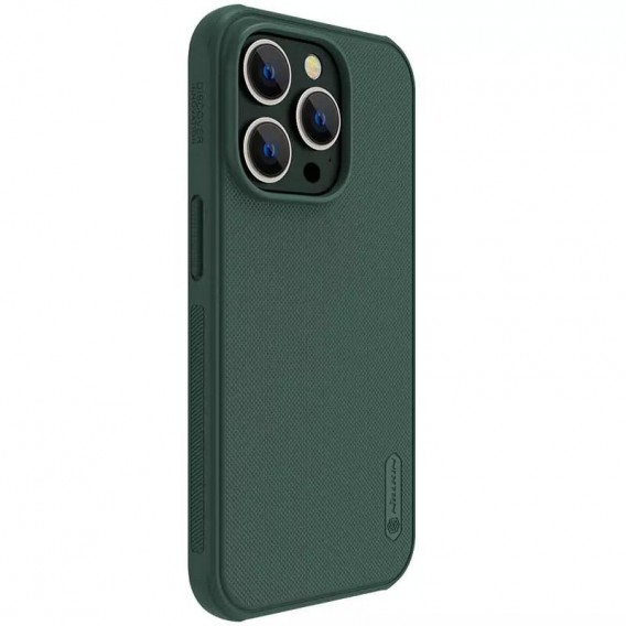 Чехол Nillkin Matte Pro для Apple iPhone 15 Pro Max (6.7"), Зеленый / Deep Green