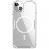 TPU чехол Nillkin Nature Pro Magnetic для Apple iPhone 15 Plus (6.7 дюйма) Бесцветный (прозрачный)