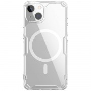 TPU чехол Nillkin Nature Pro Magnetic для Apple iPhone 15 Plus (6.7"), Бесцветный (прозрачный)