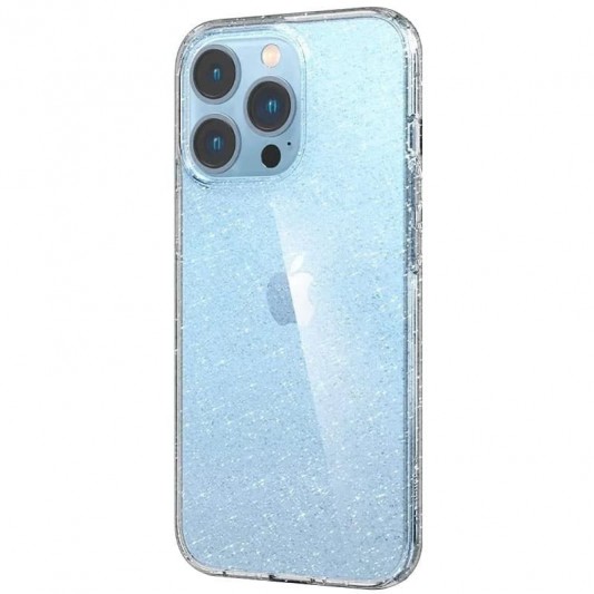 TPU чехол Molan Cano Jelly Sparkle для Apple iPhone 15 Pro (6.1") Прозрачный - изображение 1
