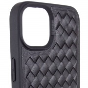 Кожаный чехол Polo Santa Barbara для Apple iPhone 15 Plus (6.7"), Black