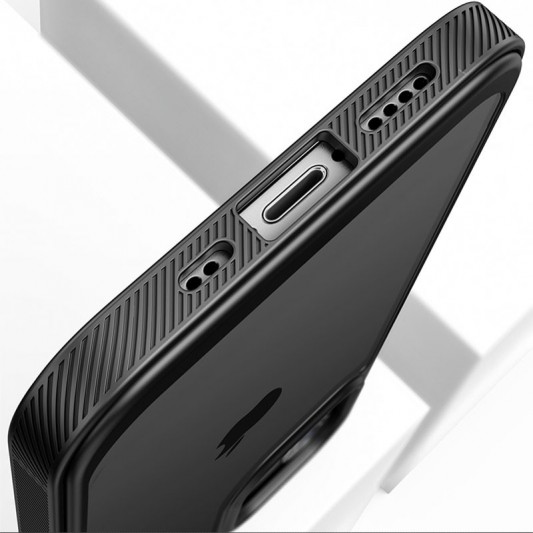 Чехол TPU+PC Pulse для Apple iPhone 15 Pro (6.1") Black - изображение 3