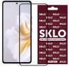 Захисне скло SKLO 3D (full glue) для TECNO Pova 5 (LH7n), Чорний