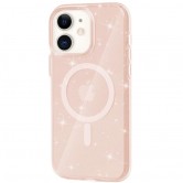 Чехол TPU Galaxy Sparkle (MagFit) для Apple iPhone 11 (6.1 дюйма) Gold+Glitter Чехол TPU Galaxy Sparkle (MagFit) для Apple iPhone 11 (6.1 дюйма) Gold+Glitter