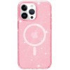 Чохол TPU Galaxy Sparkle (MagFit) для Apple iPhone 14 Pro (6.1"), Pink+Glitter
