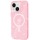 Чохол TPU Galaxy Sparkle (MagFit) для Apple iPhone 15 (6.1") Pink+Glitter