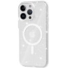 Чехол TPU Galaxy Sparkle (MagFit) для Apple iPhone 15 Pro Max (6.7"), Clear+Glitter