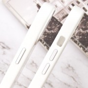 Чехол TPU+Glass Sapphire Midnight Open Camera with MagSafe для Apple iPhone 15 Plus (6.7"), Белый / White