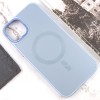 Чохол TPU+Glass Sapphire Midnight Open Camera with MagSafe для Apple iPhone 15 Plus (6.7"), Синій / Blue
