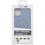 Чехол TPU+Glass Sapphire Midnight Open Camera with MagSafe для Apple iPhone 15 Plus (6.7"), Голубой / Blue