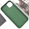 Чохол TPU+Glass Sapphire Midnight Open Camera with MagSafe для Apple iPhone 15 Plus (6.7"), Зелений / Forest green