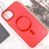 Чохол TPU+Glass Sapphire Midnight Open Camera with MagSafe для Apple iPhone 15 Plus (6.7"), Червоний / Red