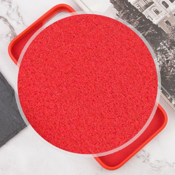 Чехол TPU+Glass Sapphire Midnight Open Camera with MagSafe для Apple iPhone 15 Plus (6.7"), Красный / Red