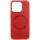 Чехол TPU+Glass Sapphire Midnight Open Camera with MagSafe для Apple iPhone 15 Pro Max (6.7") Красный / Red
