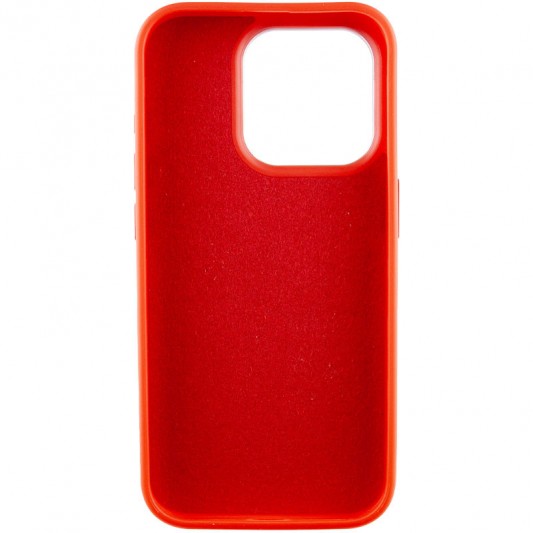 Чохол TPU+Glass Sapphire Midnight Open Camera with MagSafe для Apple iPhone 15 Pro Max (6.7") Червоний / Red - зображення 3 