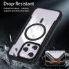 TPU+PC чехол Defense Clear with MagSafe для Apple iPhone 15 Pro Max (6.7"), Черный