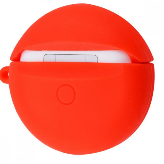 Силиконовый футляр Marvel & DC series для наушников AirPods Pro + кольцо, Капитан Америка / Красный