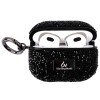 TPU чехол Bling World Rock Diamond для наушников AirPods Pro / Airpods Pro 2, Черный