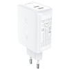 Зарядное устройство Acefast A29 PD50W GaN (USB-C+USB-C) dual port, White