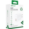 Зарядное устройство Acefast A29 PD50W GaN (USB-C+USB-C) dual port, White