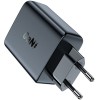 Зарядное устройство Acefast A29 PD45W GaN (USB-C+USB-C) dual port, Black