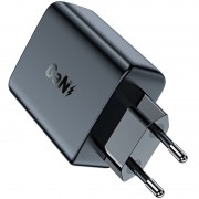 Зарядное устройство Acefast A29 PD45W GaN (USB-C+USB-C) dual port, Black