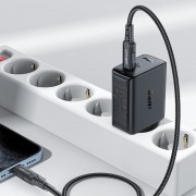 Зарядное устройство Acefast A29 PD45W GaN (USB-C+USB-C) dual port, Black