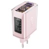 Зарядний пристрій Acefast A45 Exploration series PD65W GaN (2*USB-C+USB-A), Cherry blossom