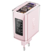 Блок питания Acefast A45 Exploration series PD65W GaN (1USB-A/2C) Cherry blossom