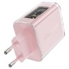 Зарядний пристрій Acefast A45 Exploration series PD65W GaN (2*USB-C+USB-A), Cherry blossom