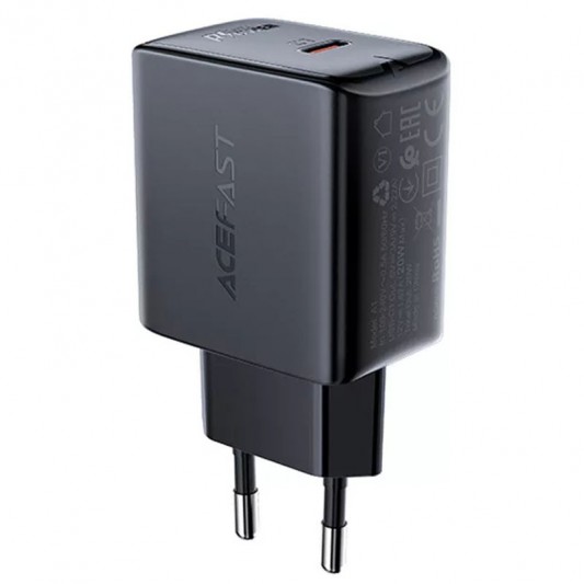 СЗУ Acefast A1 PD20W (1USB-C) Black