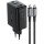 МЗП Acefast A17 PD65W GaN (1USB-A/1C/1HDMI) + кабель Type-C to Type-C Black