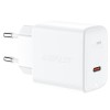 Зарядний пристрій Acefast A21 30W GaN single USB-C, White