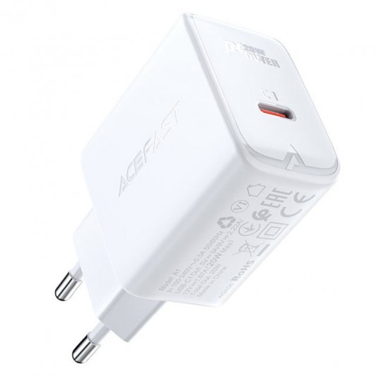 МЗП Acefast A21 PD30W GaN (1USB-C) White - зображення 2 
