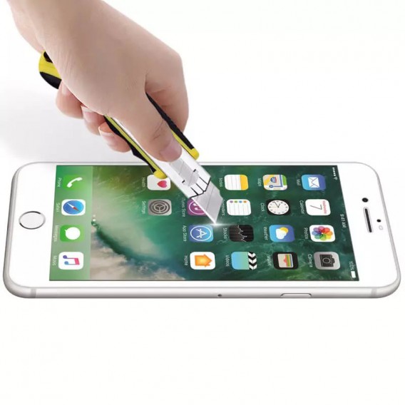 Захисне скло Nillkin (CP+PRO) для iPhone SE 2 / 3 (2020 / 2022) / iPhone 8 / iPhone 7, Білий