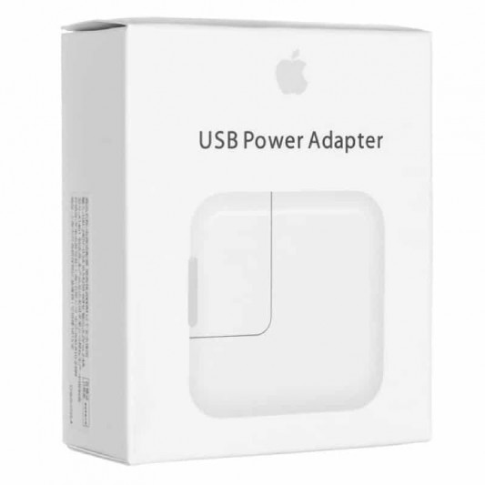СЗУ 12W Power Adapter for Apple (1USB-A) (AAA) (box) White - изображение 3