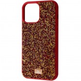 TPU чохол Bling World Rock Diamond для Apple iPhone 14 Pro (6.1") Червоний