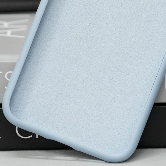 Чохол TPU+Glass Sapphire Midnight with MagSafe для Apple iPhone 14 (6.1") Блакитний / Blue - зображення 2 