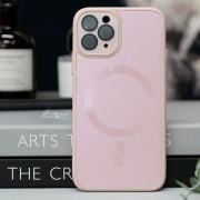 Чохол TPU+Glass Sapphire Midnight with MagSafe для Apple iPhone 14 Pro Max (6.7"), Рожевий / Pink Sand