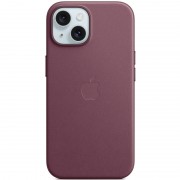 Чохол FineWoven (AAA) with MagSafe для Apple iPhone 15 Plus (6.7") Mulberry