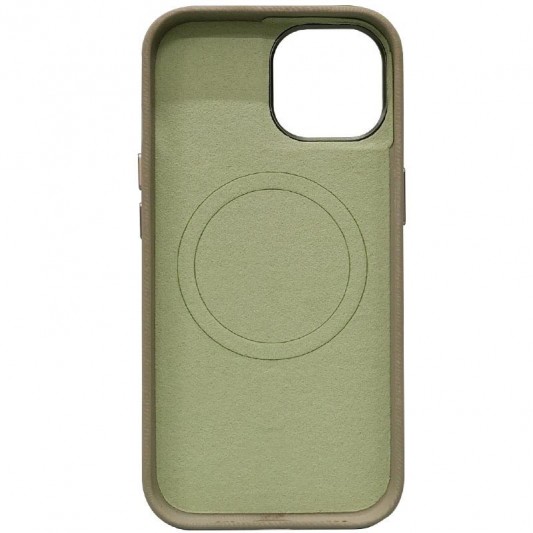 Чохол Denim with MagSafe для Apple iPhone 14 (6.1") Olive - зображення 2 
