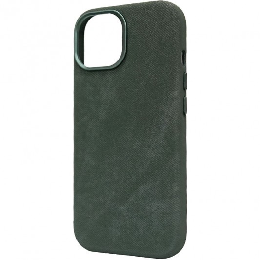 Чохол Denim with MagSafe для Apple iPhone 14 (6.1") Pine needle - зображення 1 