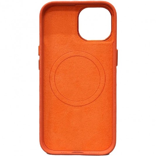 Чехол Denim with MagSafe для Apple iPhone 14 Pro (6.1") Orange - изображение 2