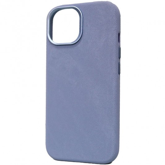 Чехол Denim with MagSafe для Apple iPhone 14 Pro (6.1") Light blue - изображение 1