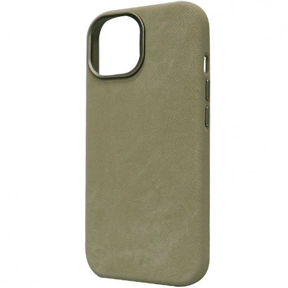 Чохол Denim with MagSafe для Apple iPhone 15 (6.1"), Olive