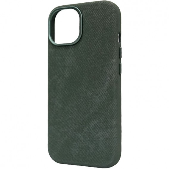 Чохол Denim with MagSafe для Apple iPhone 15 (6.1"), Pine needle