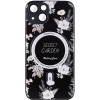 TPU+PC чохол Secret Garden with MagSafe для Apple iPhone 15 (6.1"), Black