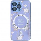 TPU+PC чохол Secret Garden with MagSafe для Apple iPhone 15 Pro (6.1") Lilac TPU+PC чохол Secret Garden with MagSafe для Apple iPhone 15 Pro (6.1") Lilac
