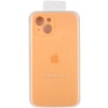 Чехол Silicone Case Full Camera Protective (AA) для Apple iPhone 15 (6.1"), Оранжевый / Cantaloupe